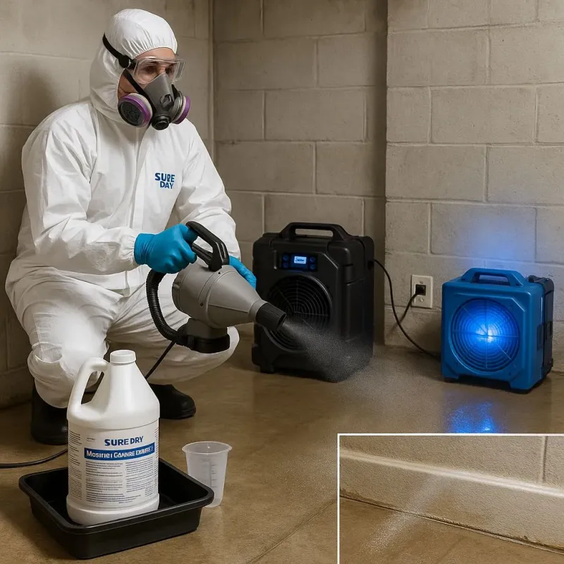 Sanitization and Odor Removal process in Brownsville, OR