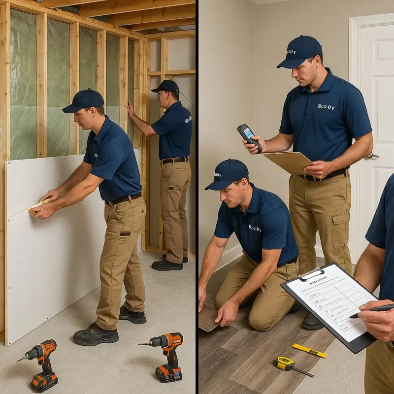 Repairs and Reconstruction process in Brownsville, OR