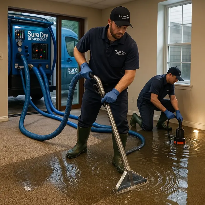 Water Extraction and Removal process in Brownsville, OR